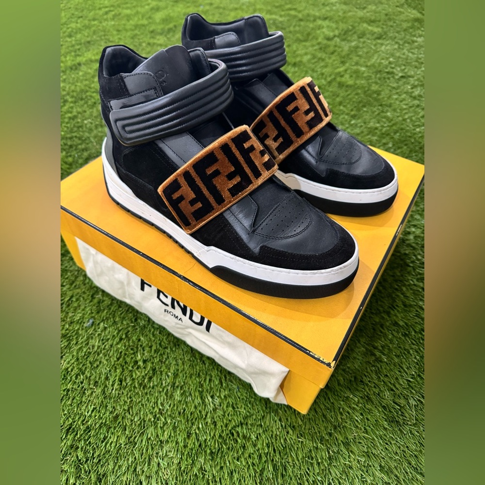 Authentic Fendi hightop sneaker